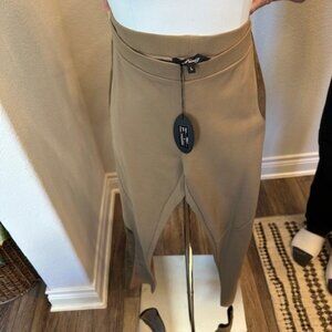 Womens Faux Suede Paniz Western Leggings, Size L NWT